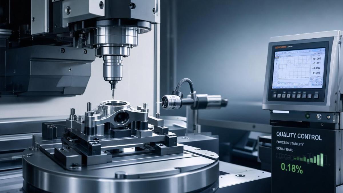 How precision equipment affects scrap rates over time