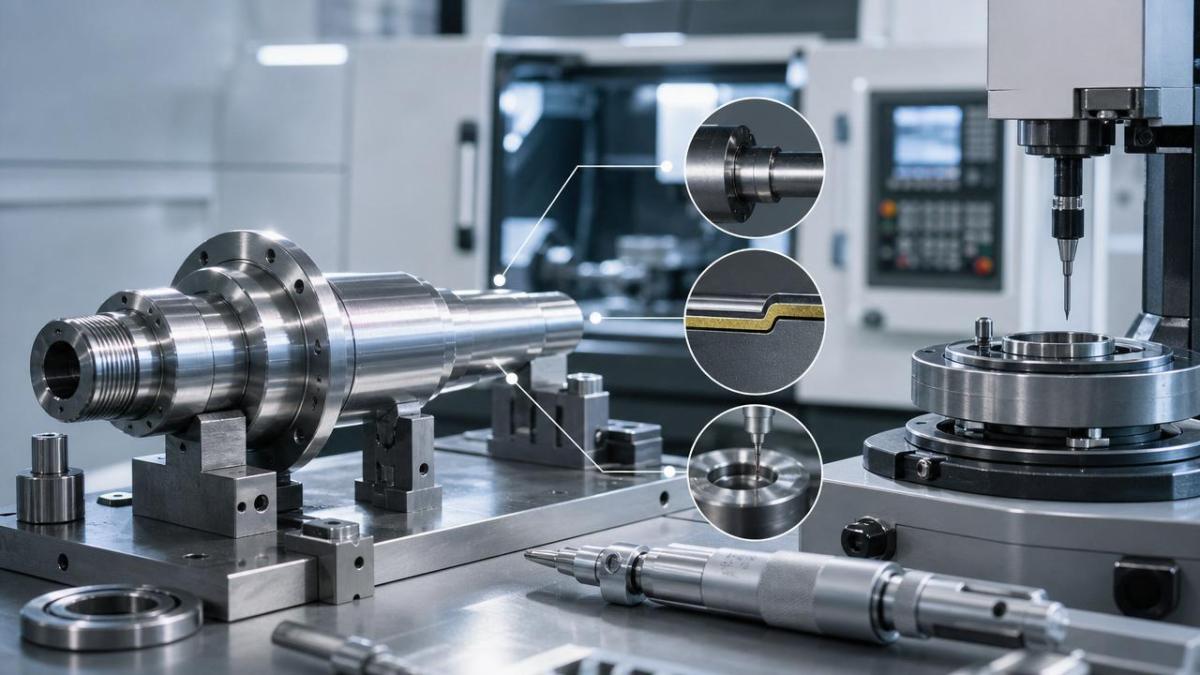 Why Shaft Parts often fail tolerance checks after finishing