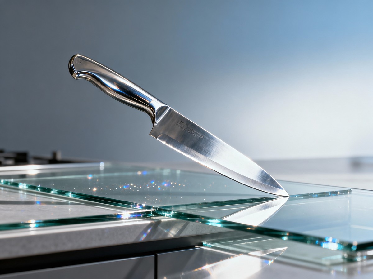 Kitchen knives with laser-cut edges: sharper out of the box, but harder to maintain long-term?