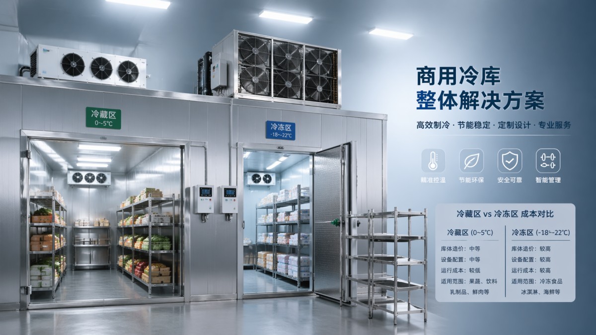 Cold Storage Equipment Costs in 2026 by Project Size