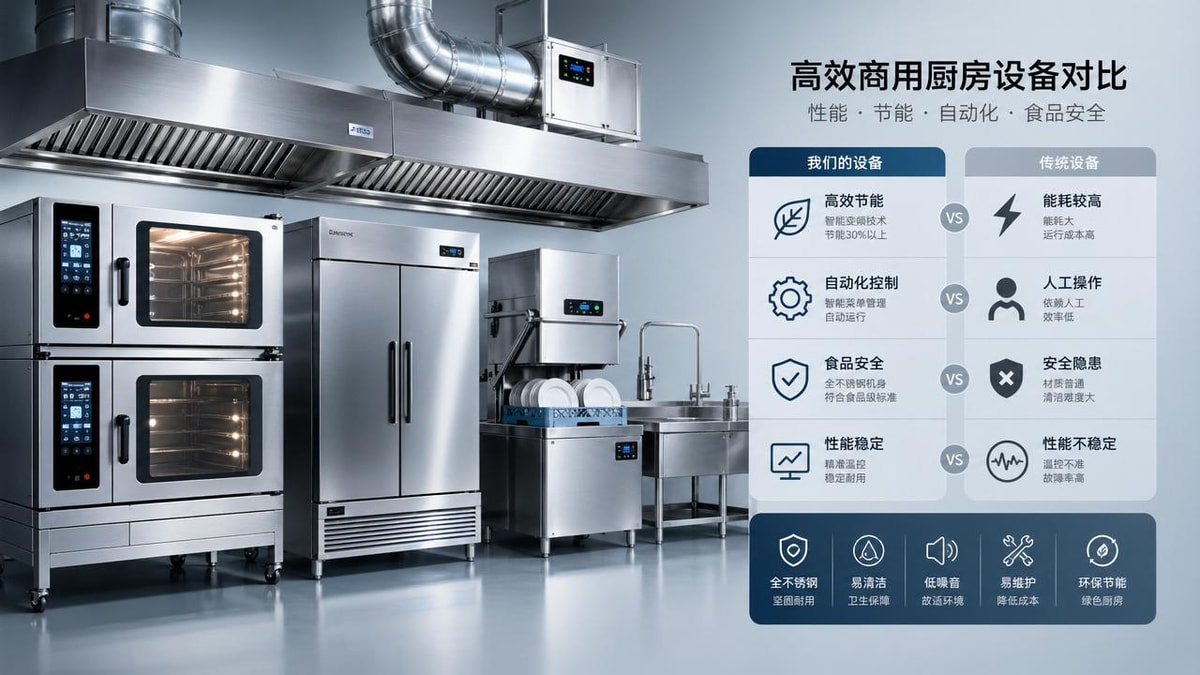 Restaurant Kitchen Equipment Guide for Comparing Core Systems