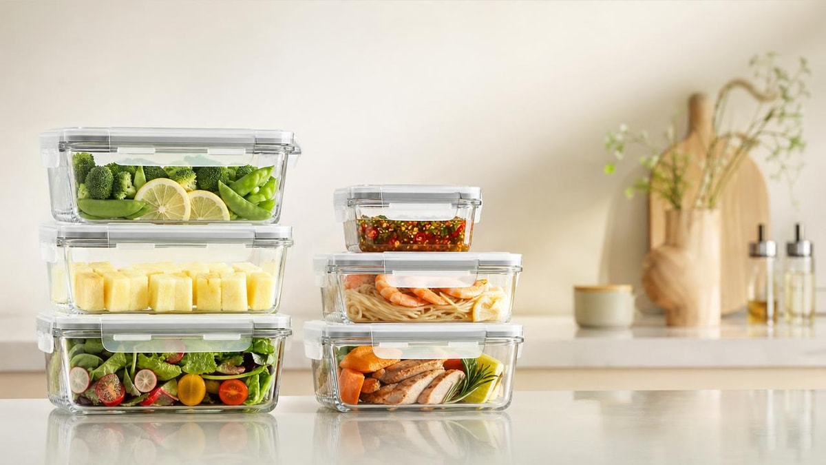 Best uses for a glass storage container for kitchen prep