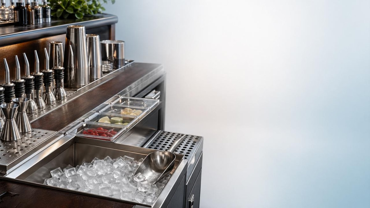 Restaurant supplies for bars that reduce waste behind the counter