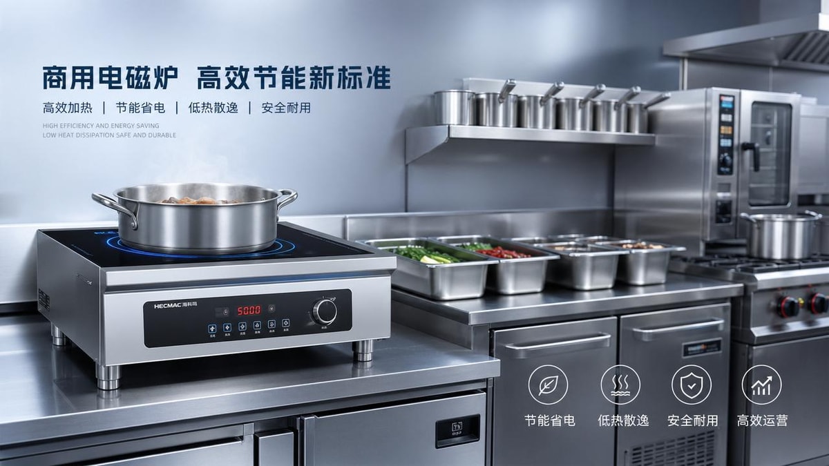 When a Commercial Induction Cooker lowers energy bills fastest