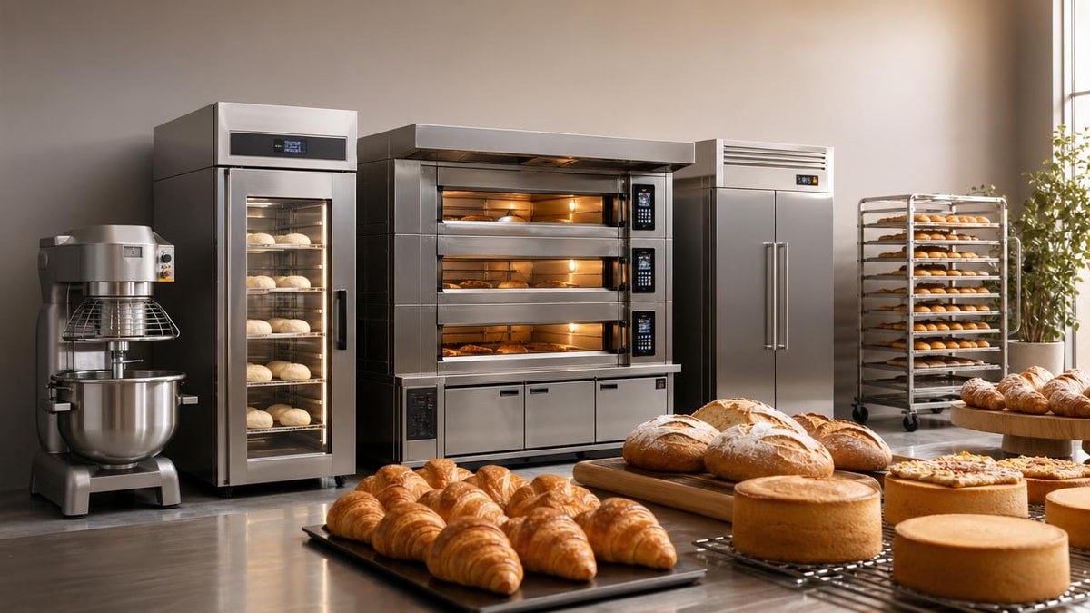 Restaurant supplies for bakeries should match output, not menu size