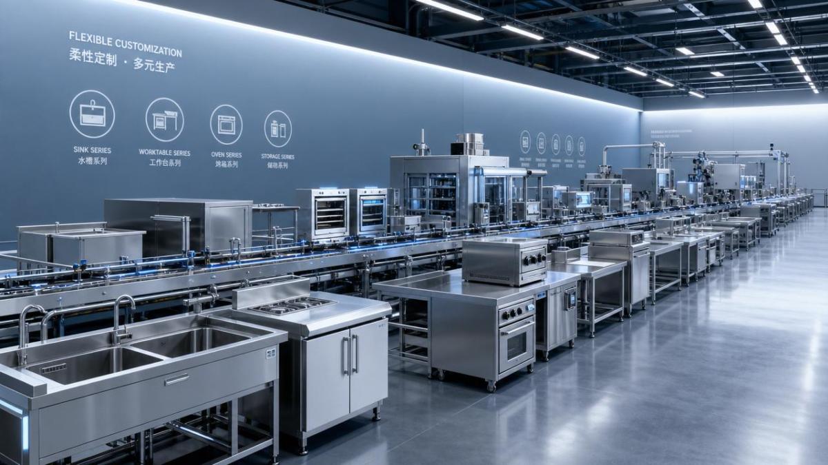 Kitchen manufacturing is shifting toward flexible output