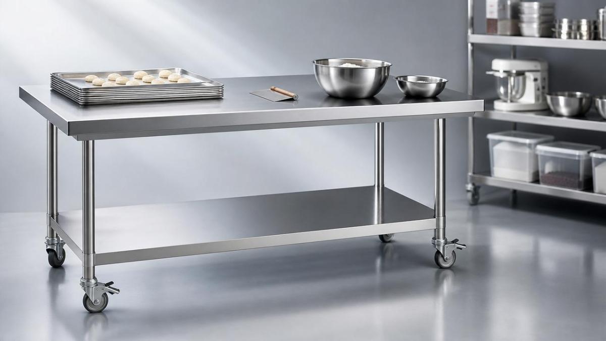 Bakery Worktable details that affect daily efficiency