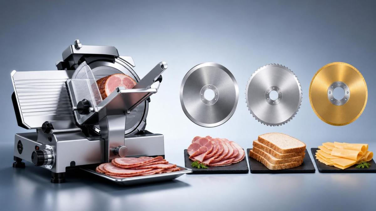 Food slicer machine problems that usually start with blade choice