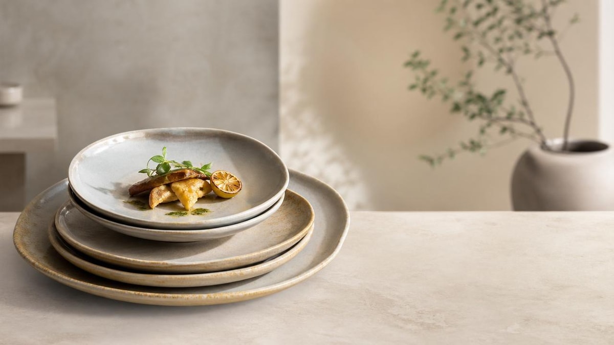 Ceramic Dinner Plate Trends Moving Beyond Plain White