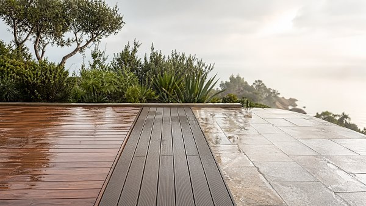 Patios and decks materials that age badly in humid climates