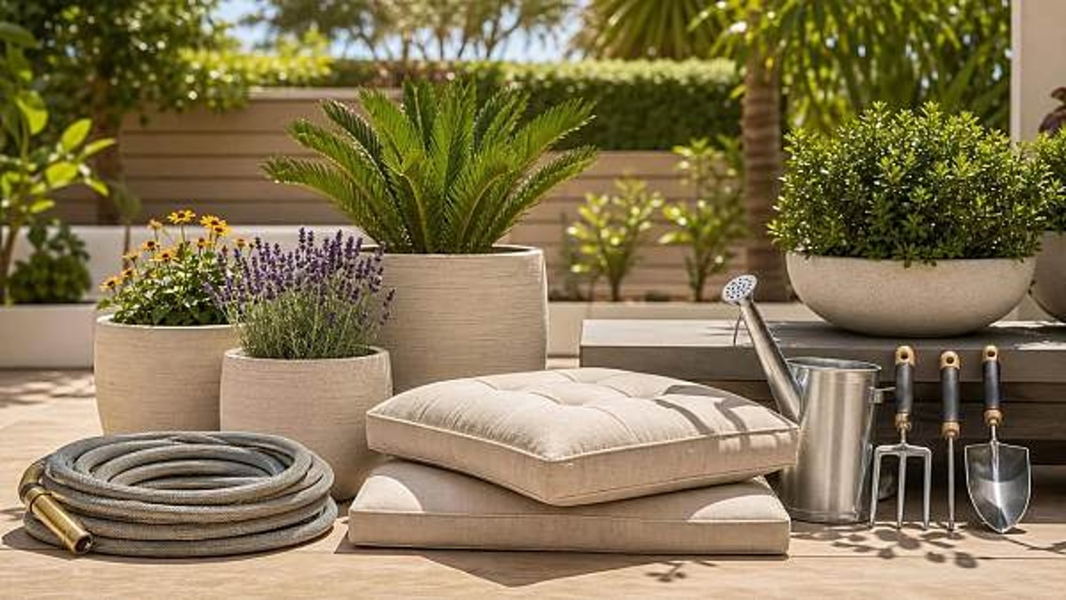 Outdoor garden supplies that wear out too fast in summer heat