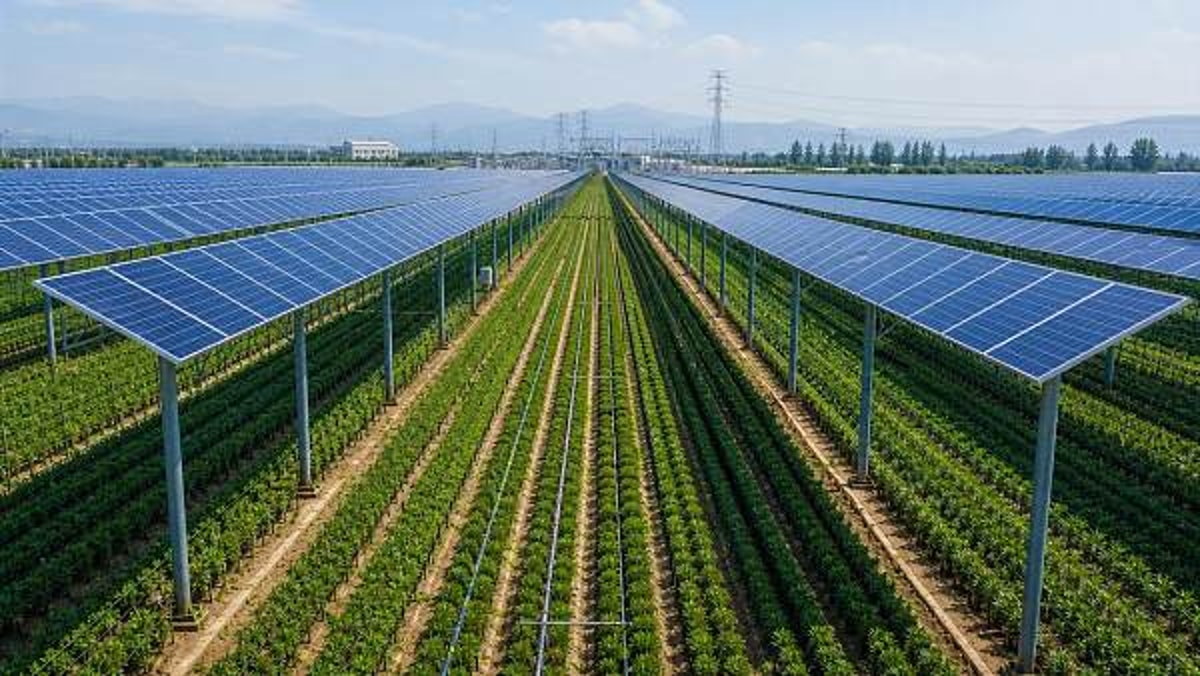Agri-PV systems make sense only when land use is planned well
