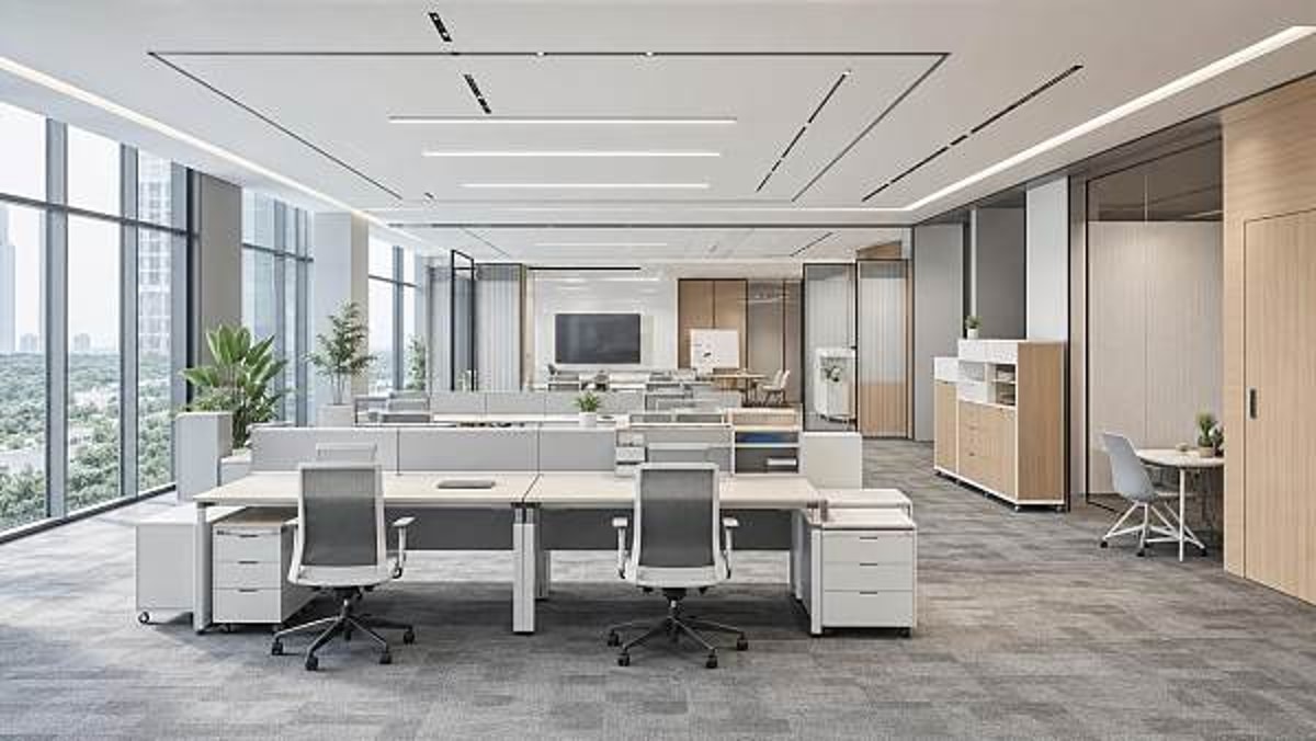 Modern office furniture trends now favor modular over fixed layouts