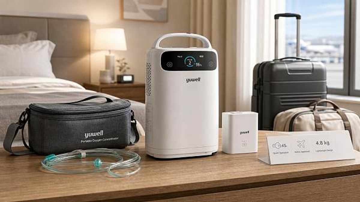 Portable oxygen concentrators are quieter now, but not always lighter