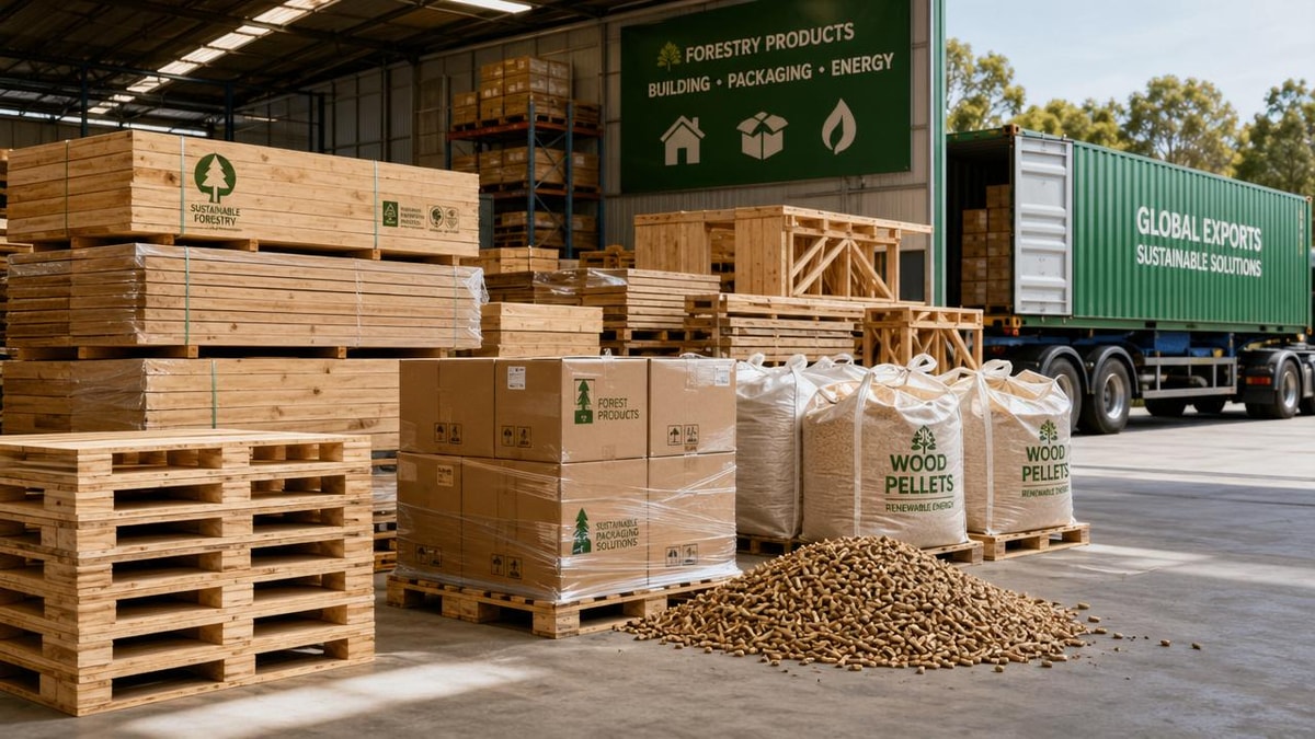 Forestry products applications with rising commercial demand