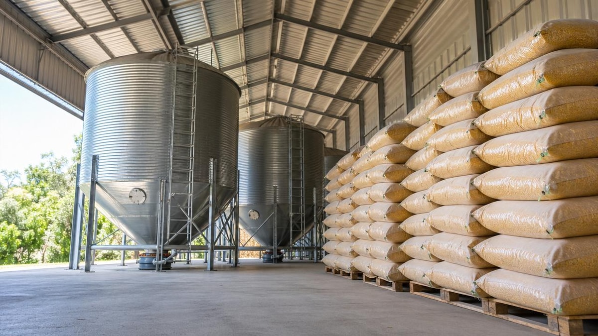 Why small farms lose grain after harvest and how storage helps