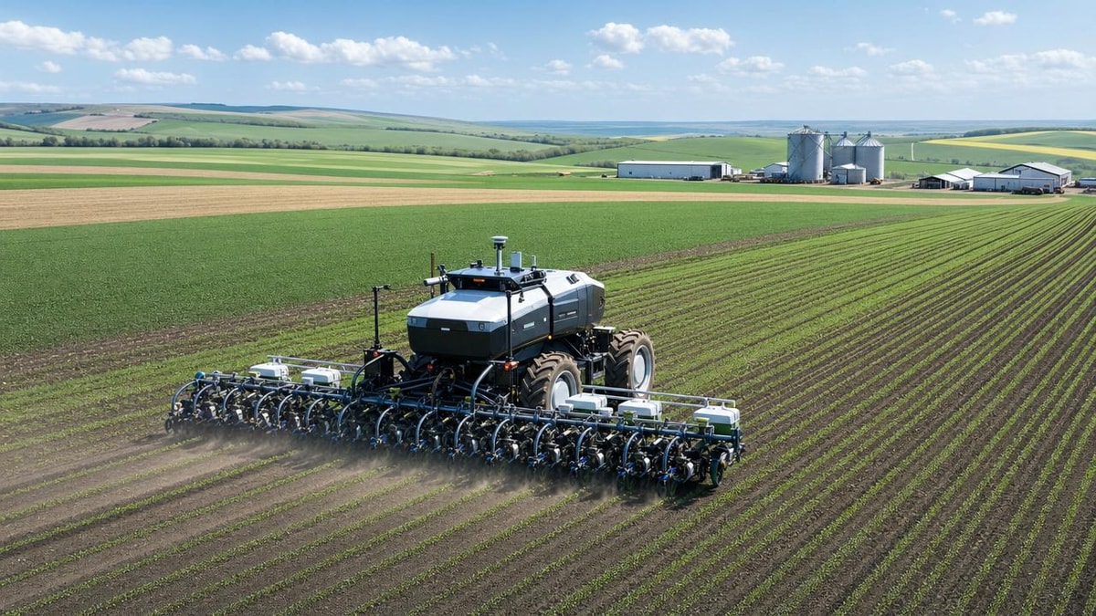 How precise is precision farming equipment at large scale?