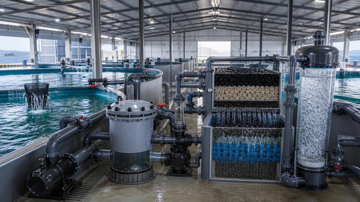 What to compare before buying aquaculture water filtration systems