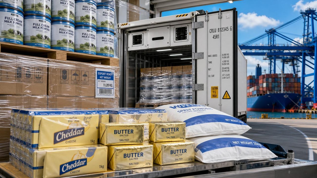 Dairy products export market analysis: where demand is shifting