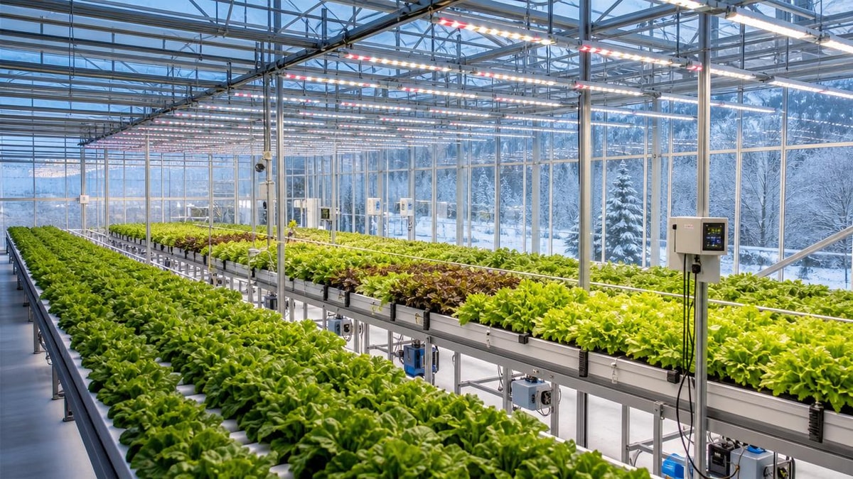 Commercial horticulture lighting solutions for uneven winter yields