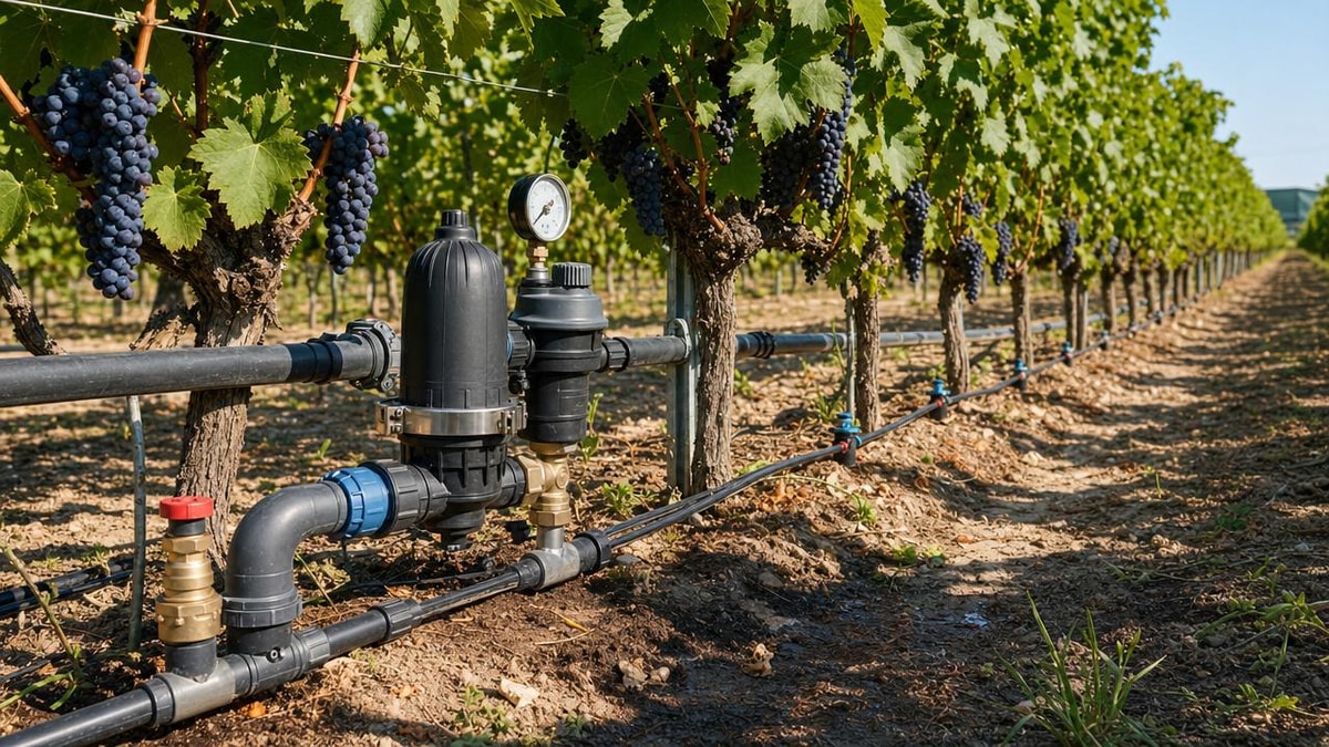 Drip Irrigation Systems for Vineyards: What Fails First?