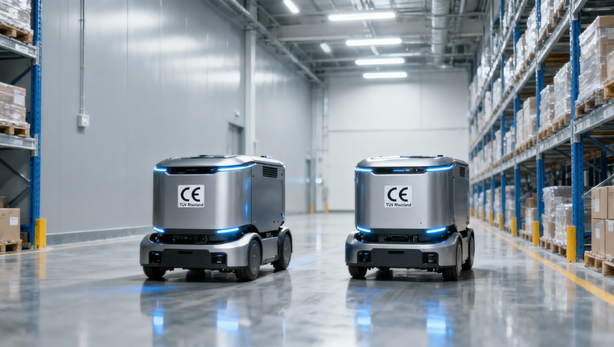 TÜV Rheinland Launches Fast-Track Certification for Chinese Warehouse Robots