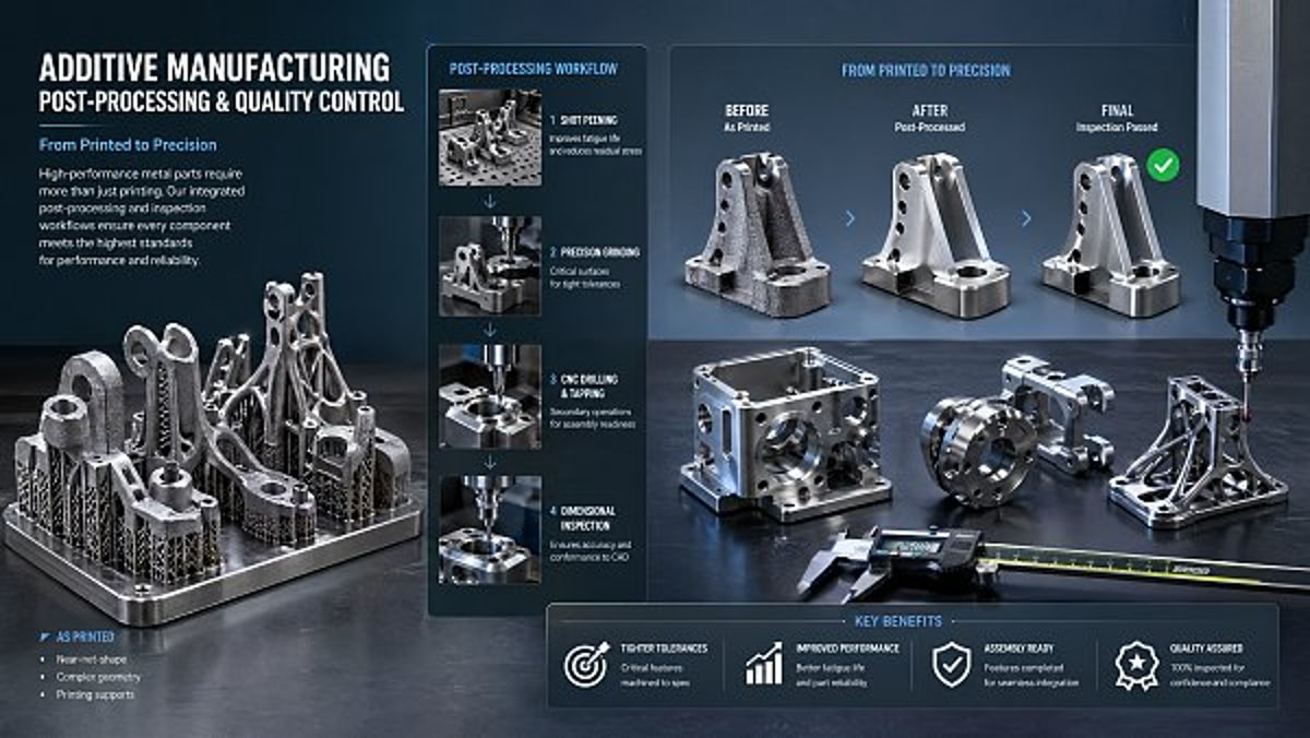The Post-Processing Gap in Additive Manufacturing Services