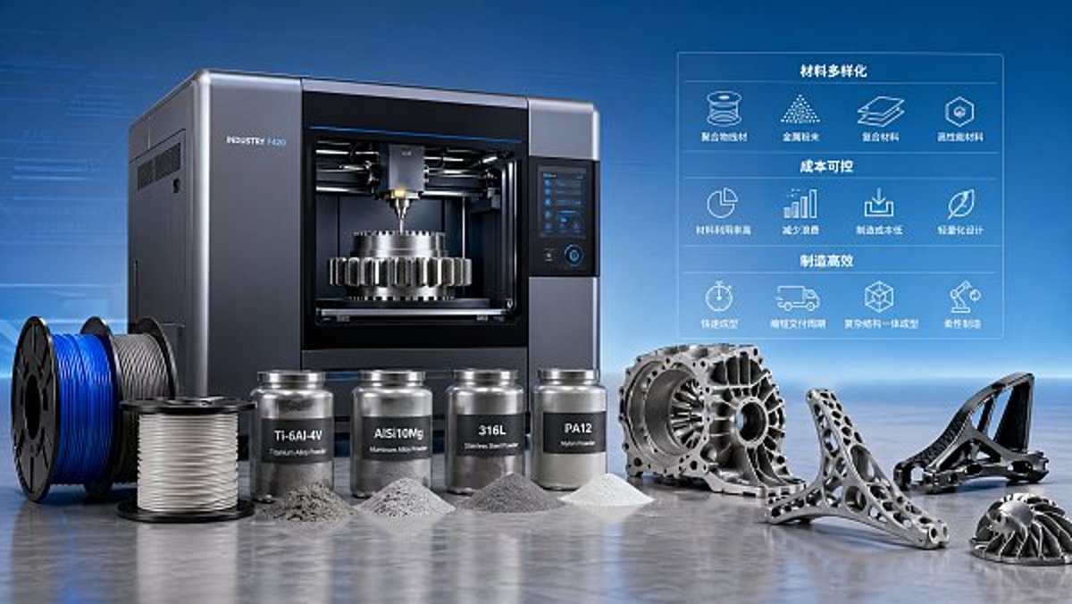 Industrial 3D Printing Materials That Change Final Cost