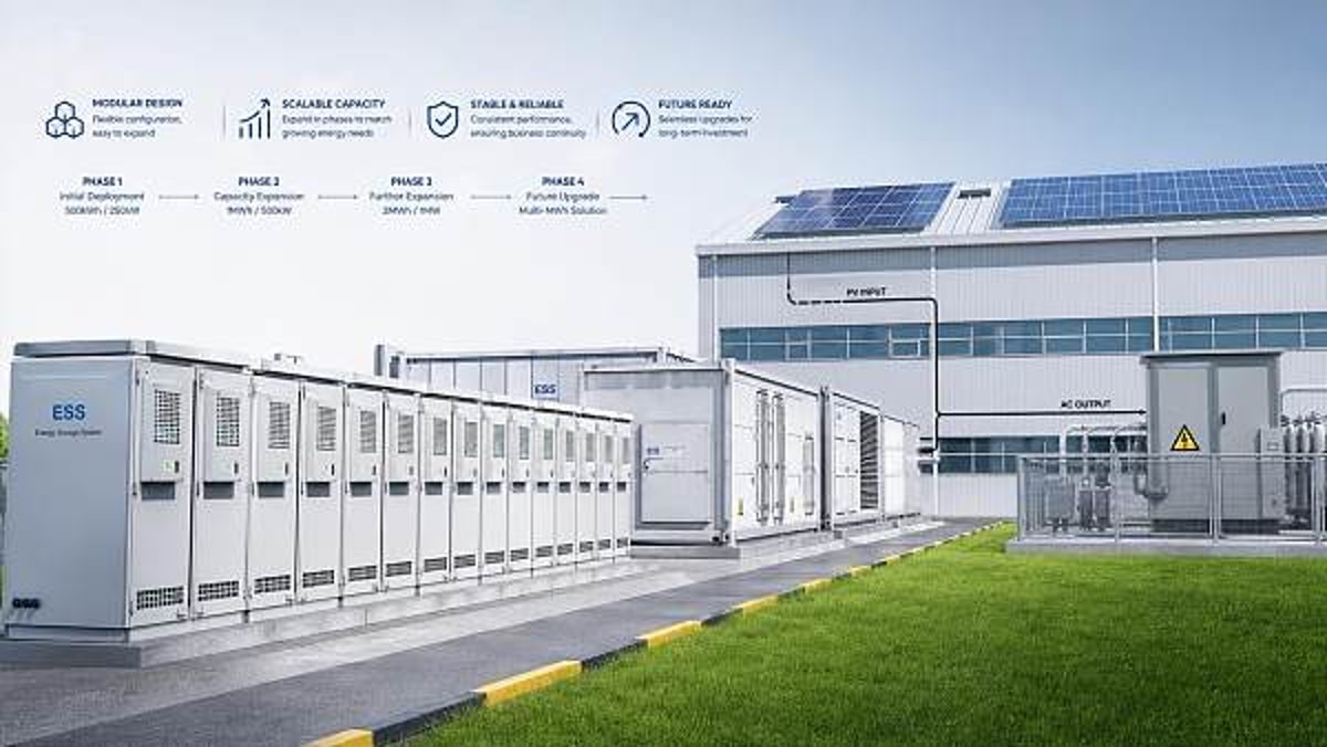 Why Modular ESS Design Helps Future Expansion
