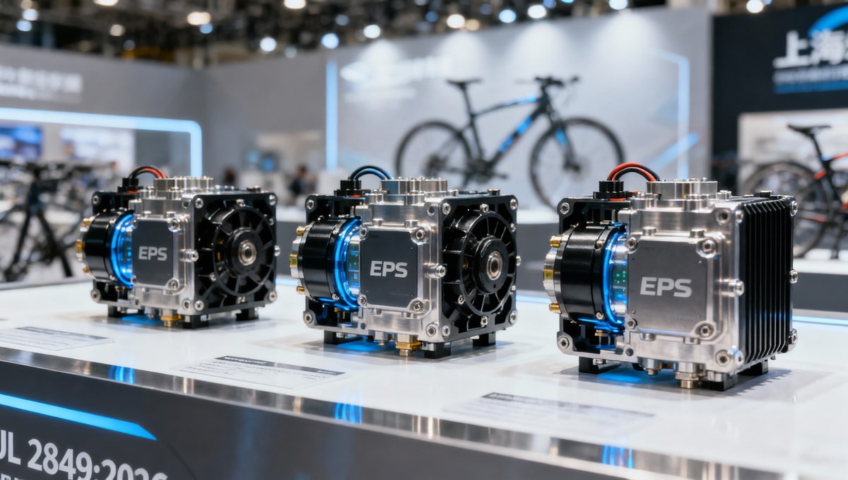 2026 China Cycle Expo: Chinese EPS Systems Achieve UL 2849:2026 Full Certification
