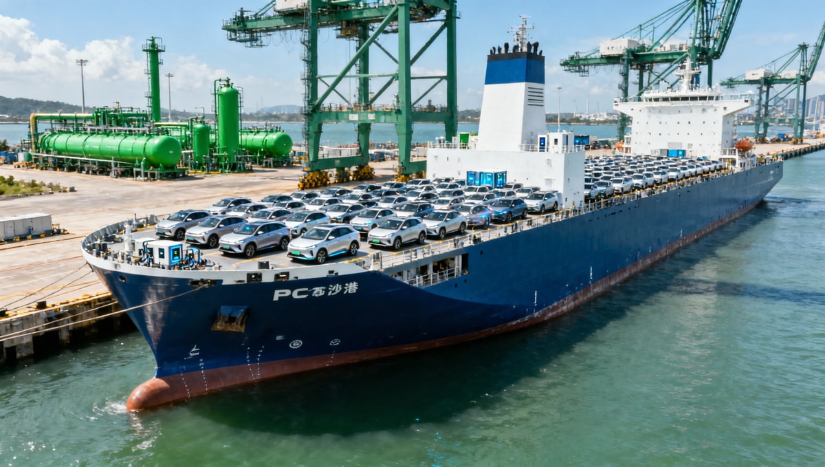 World's First 10,000-Car PCTC Delivered in Guangzhou