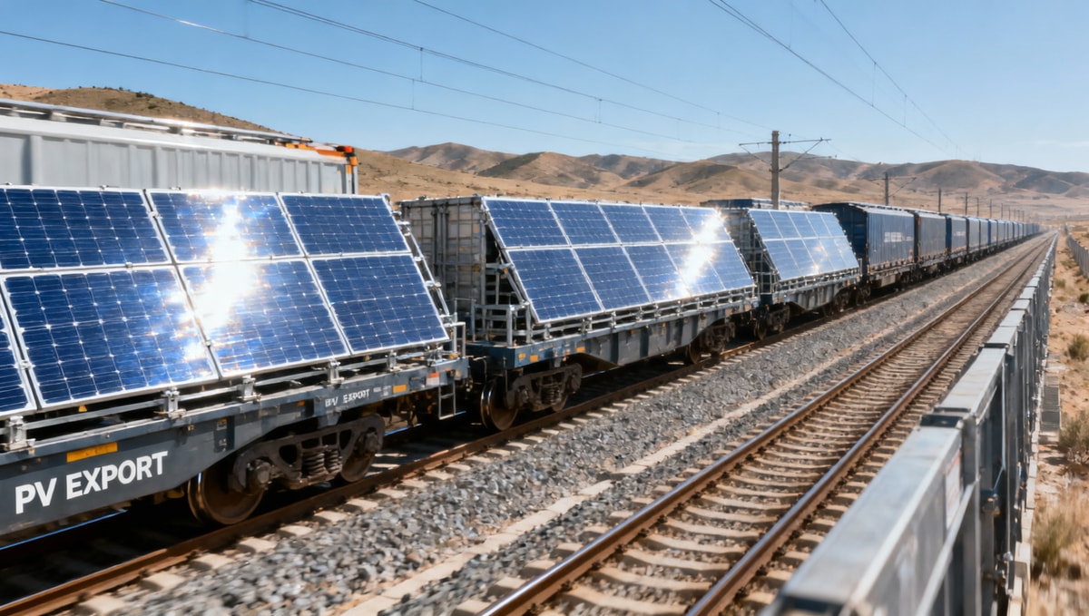 Solar PV Export Timeliness Rises via Western Land-Sea Corridor