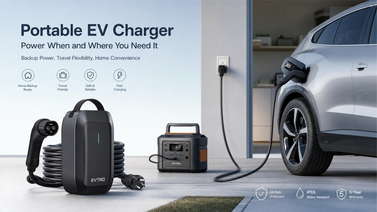Portable EV Charging Solutions: Where They Actually Fit