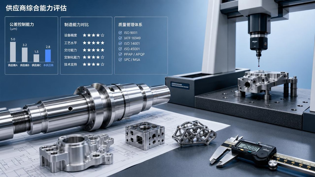 How to Compare a Precision Engineering Components Supplier