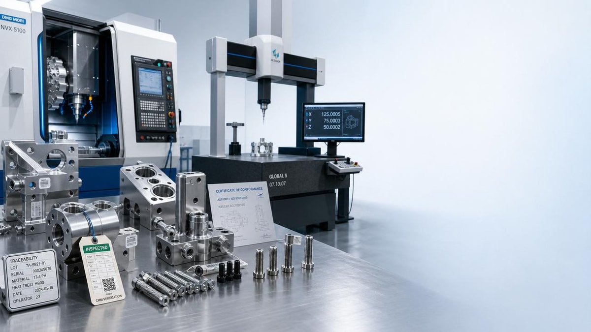 What makes aerospace precision components hard to source well