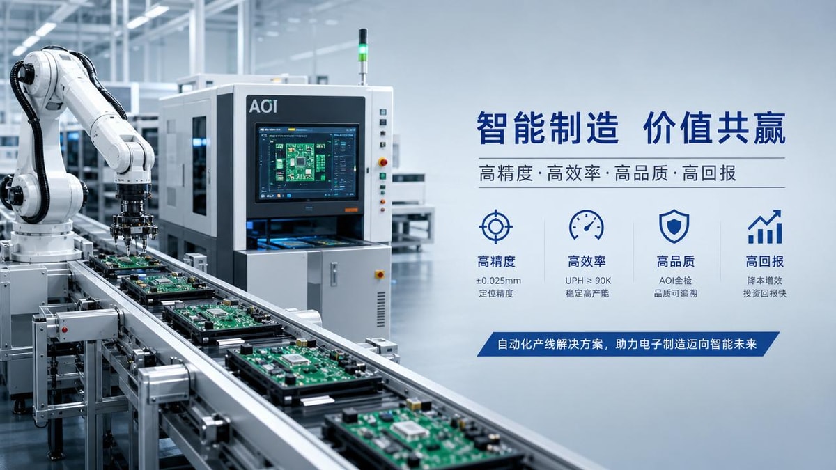 Factory automation systems for electronics and the ROI gap