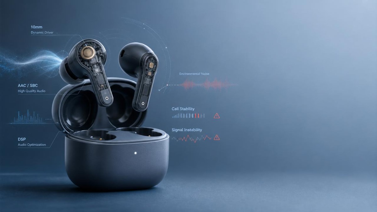 Why TWS earbuds sound great in ads but not on calls