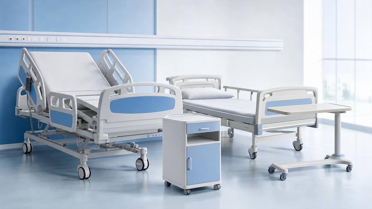 How to compare hospital furniture for ICU and ward use