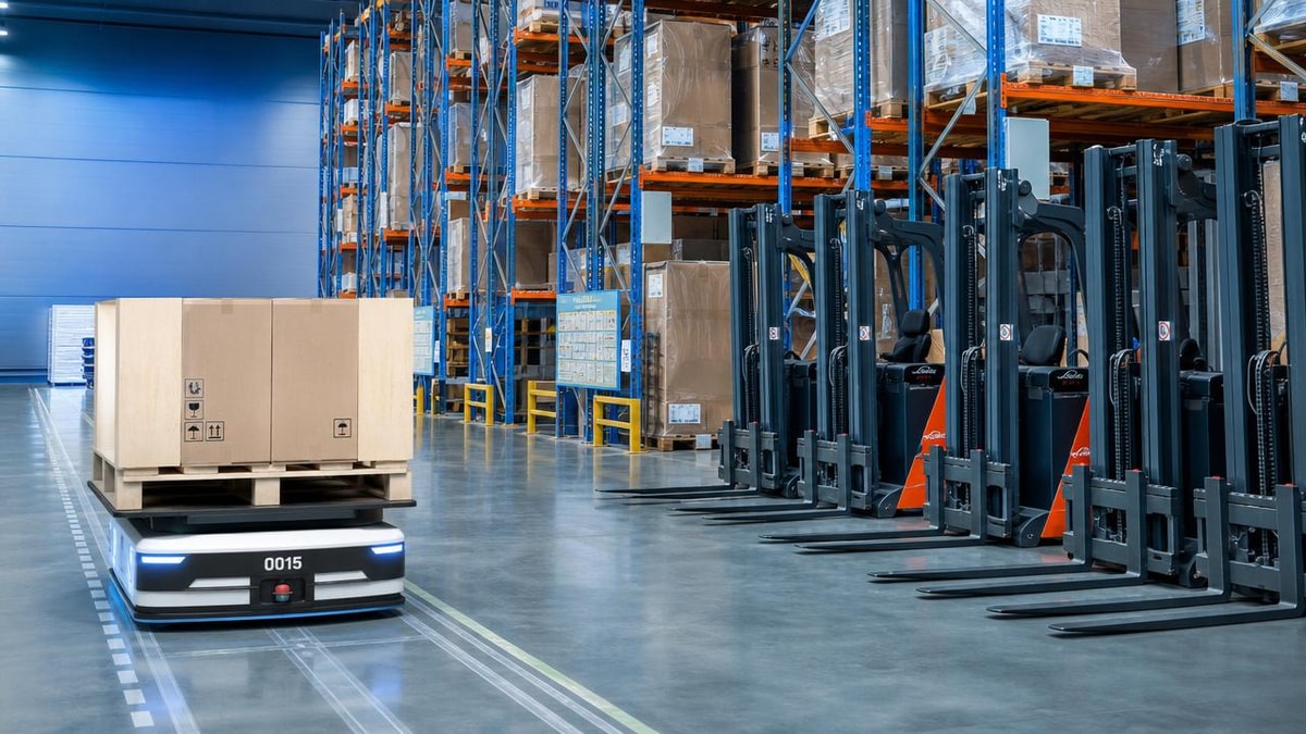 AGV robots or forklifts: which fits busy warehouses better?