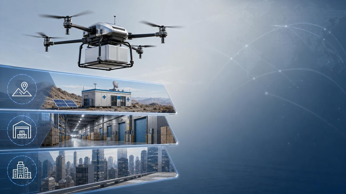 Where logistics drones make sense and where they still do not