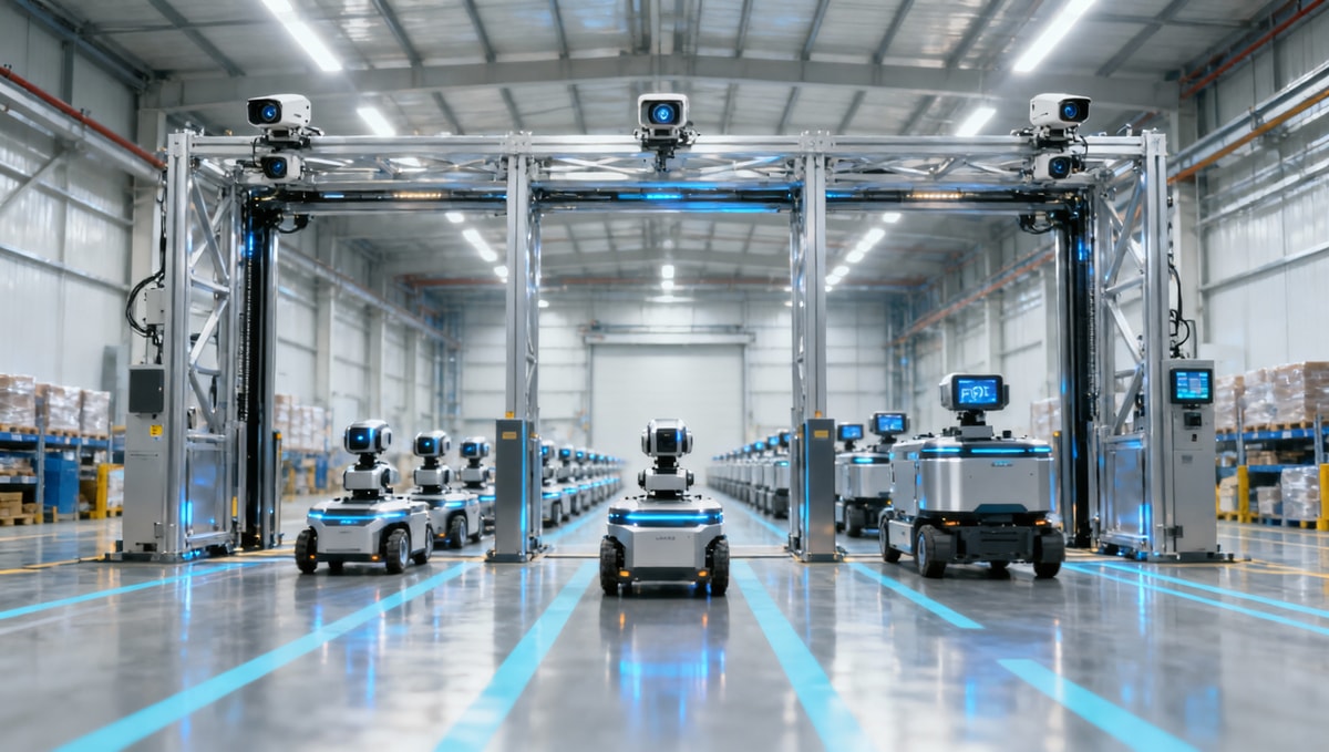 Shanghai Waigaoqiao Launches First Warehouse Robotics Export Inspection Line