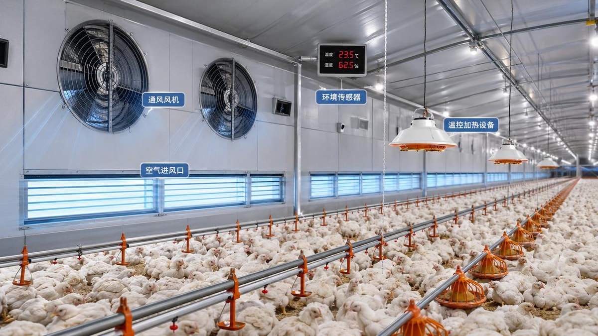 How Poultry Ventilation And Temperature Control System Improves Flock Stability
