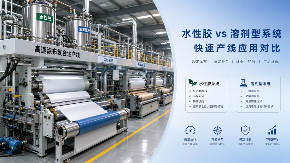 Water Based Adhesives vs Solvent Systems in Fast-Line Production