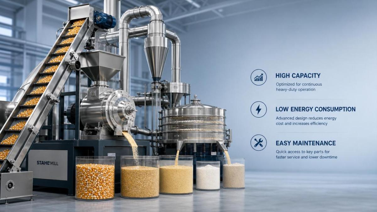 Grain Milling Equipment: How to Compare Output, Energy Use, and Maintenance
