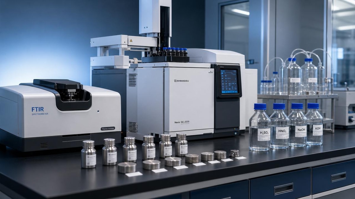 Chemical Analysis Methods Used to Verify Material Consistency