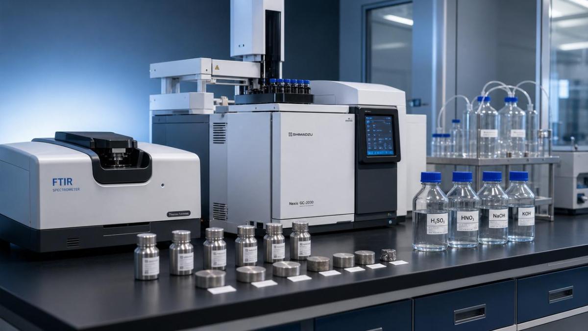 Chemical Analysis Methods Used to Verify Material Consistency