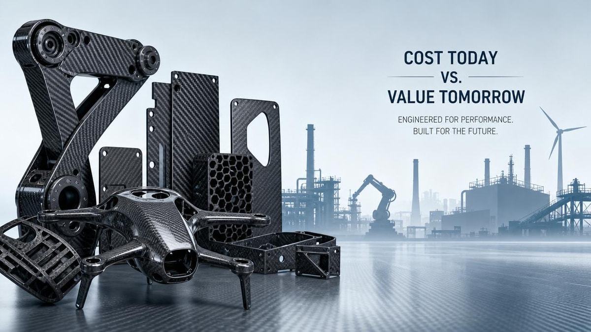 Carbon Fiber Composites for Lightweight Equipment: Cost vs Value