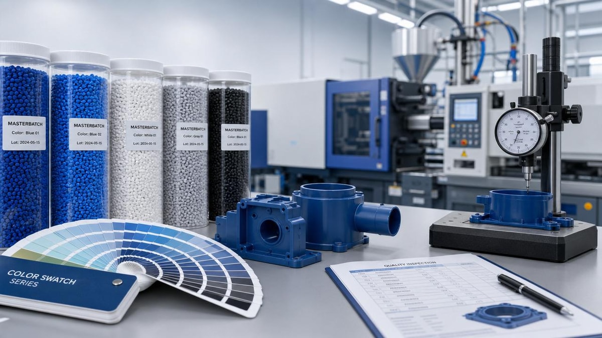 Plastic Masterbatch Selection: Color Consistency Starts Here