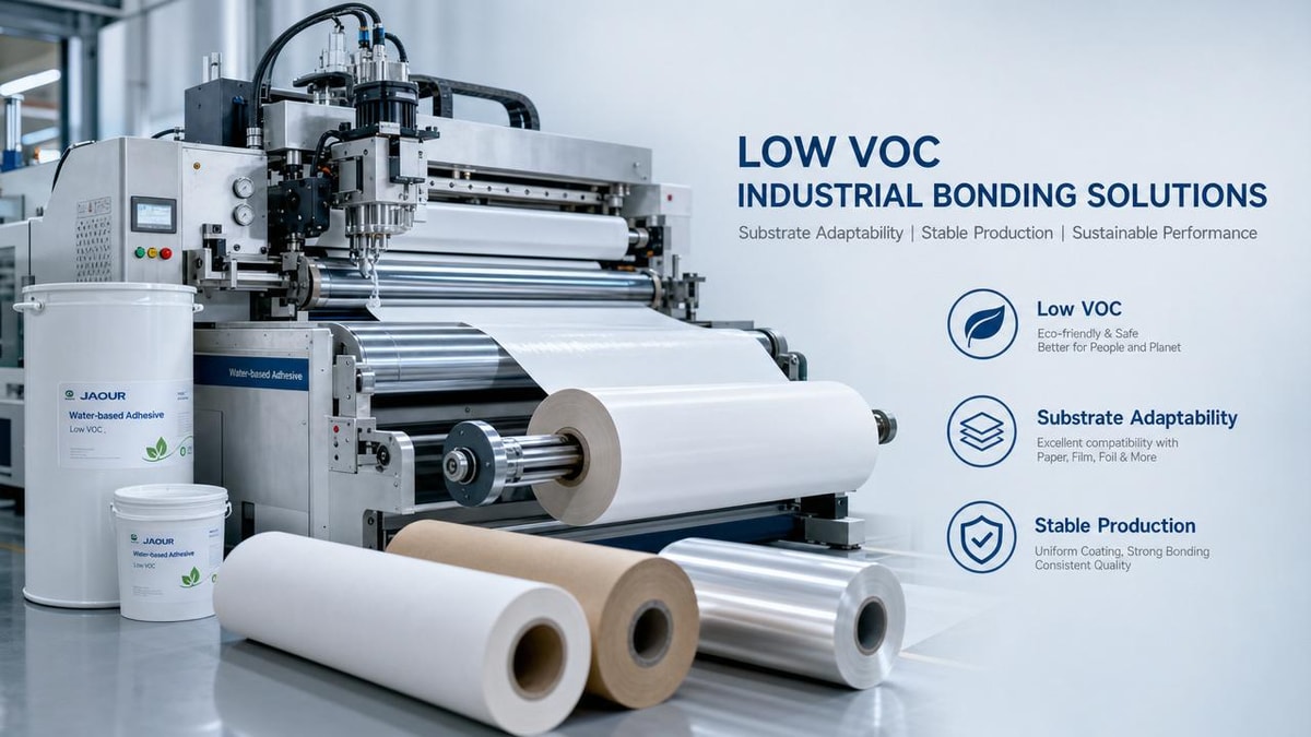 How to Choose Water Based Adhesives for Low-VOC Industrial Bonding
