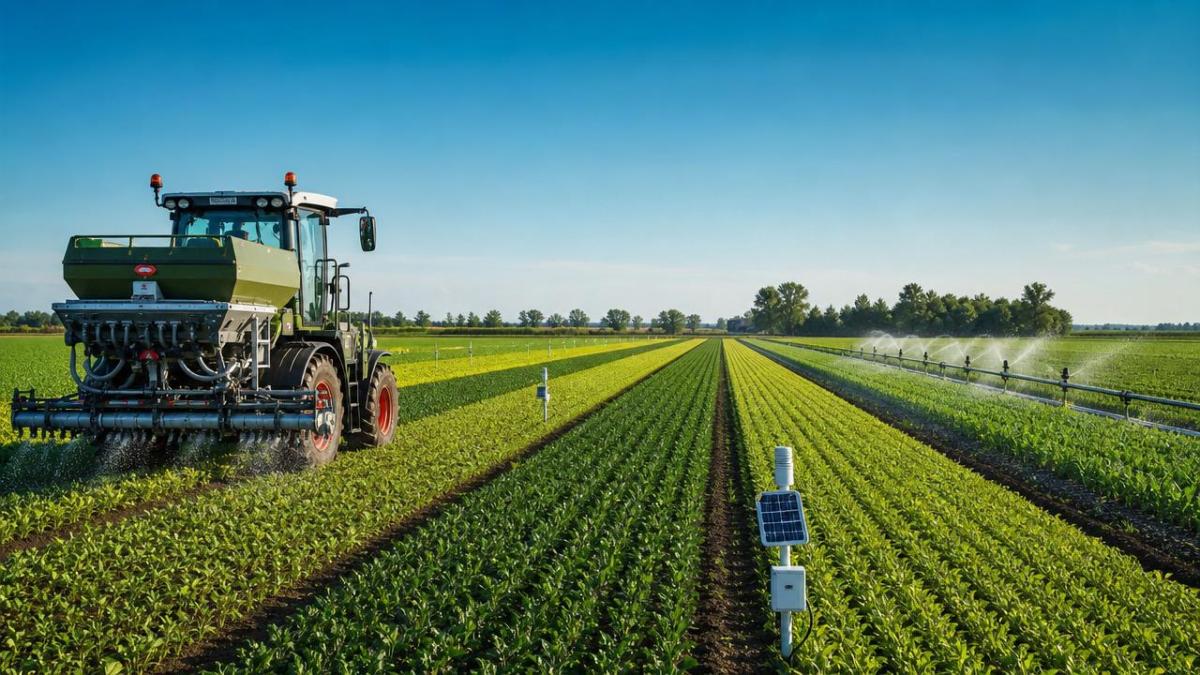 Precision Farming Tech That Helps Reduce Input Waste on Large Fields